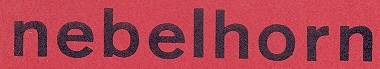 Beispielhafter Titelschriftzug der Zeitschrift